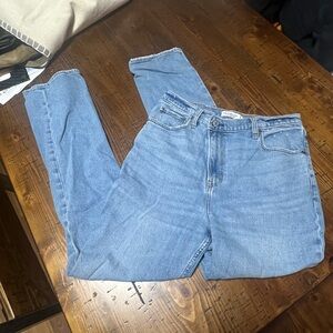 Abercrombie and Fitch Size 30 90s Slim Straight Ultra High Rise